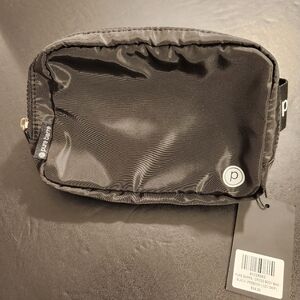 Pure Barre black crossbody bag
